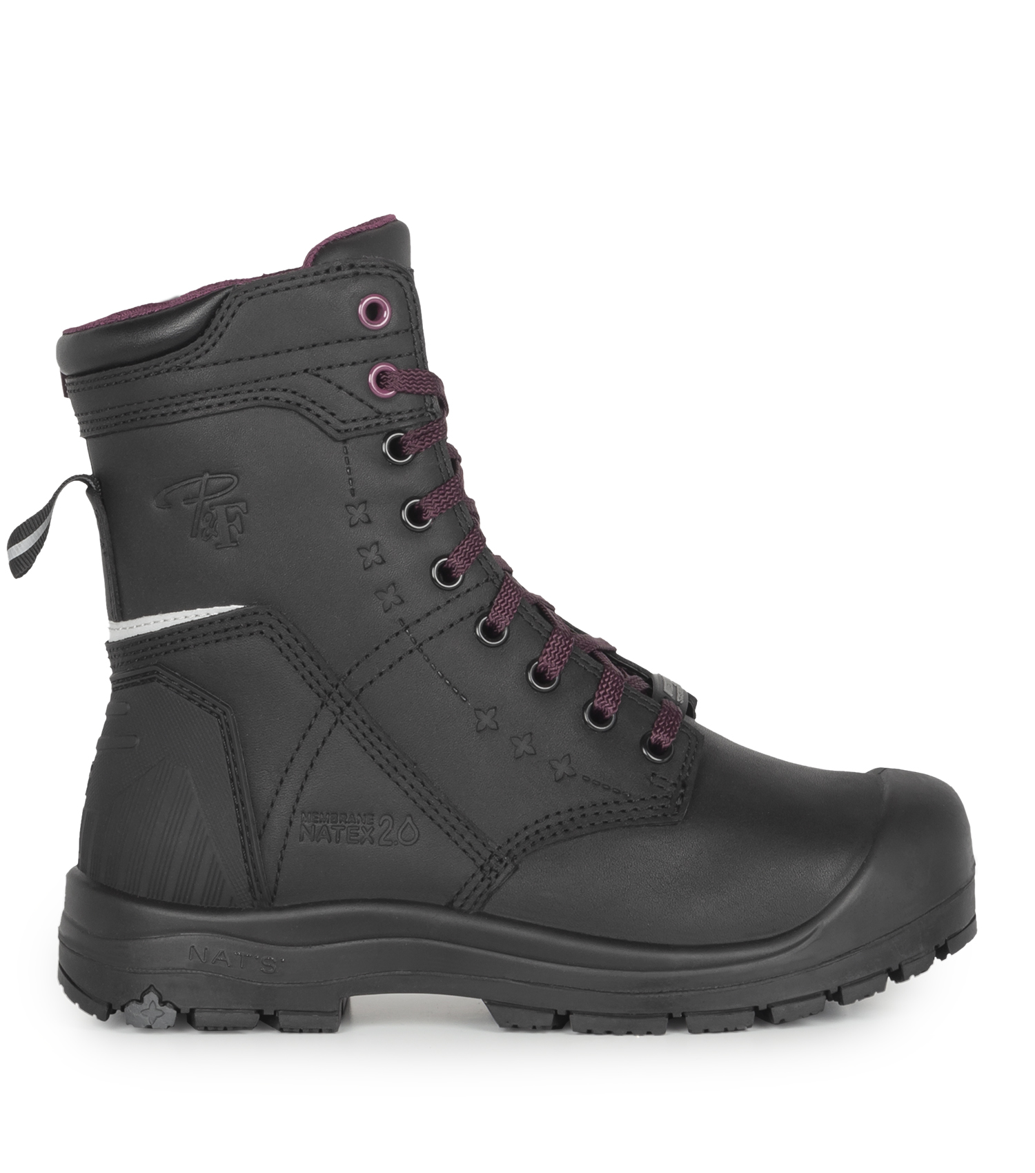 Bottes de Travail Isolée, Imperméable et Avec Protection Métatarsienne Interne Pour Femme PF6002 Vie côté externe